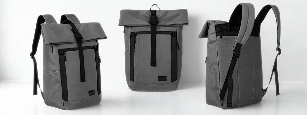 PTN RIO-9091 GRAY City Backpack