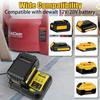 2A DCB112 Lithium Battery Charger For 10.8V 14.4V 18V 20V DCB206 DCB205 DCB204 DCB203 DCB120,DCB107 DCB115
