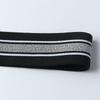 Bande elastiche a righe da 1/3/5 metri Spesse Alta Elasticità Maglia Elastica per Fai da Te Cintura Gonna Accessori da Cucito 40mm
