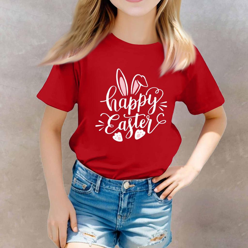 Batolecí dívčí a chlapecká trička, dětský top, chlapecké a dívčí tričko s potiskem a krátkým rukávem, 1-12 let