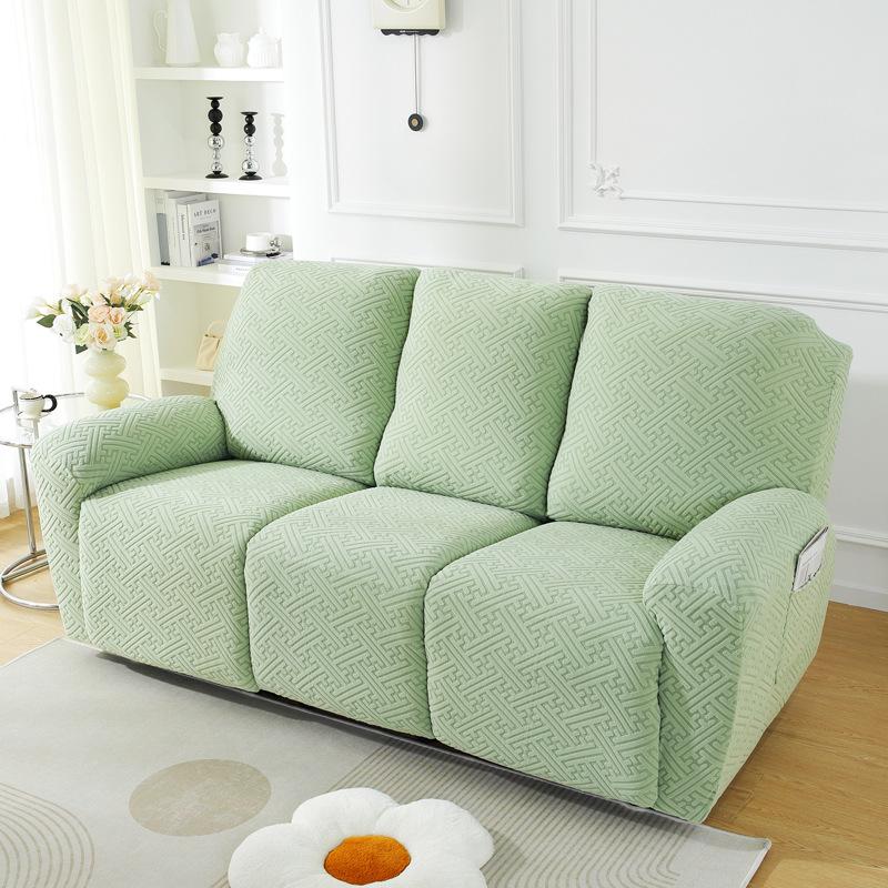 Sofa Cover Chivas First Class Four-season Universal Anti-cat Scratch Solid Color Dust-proof Wear-resistant Elastic Non-slip Sofa Cloth single sofa
