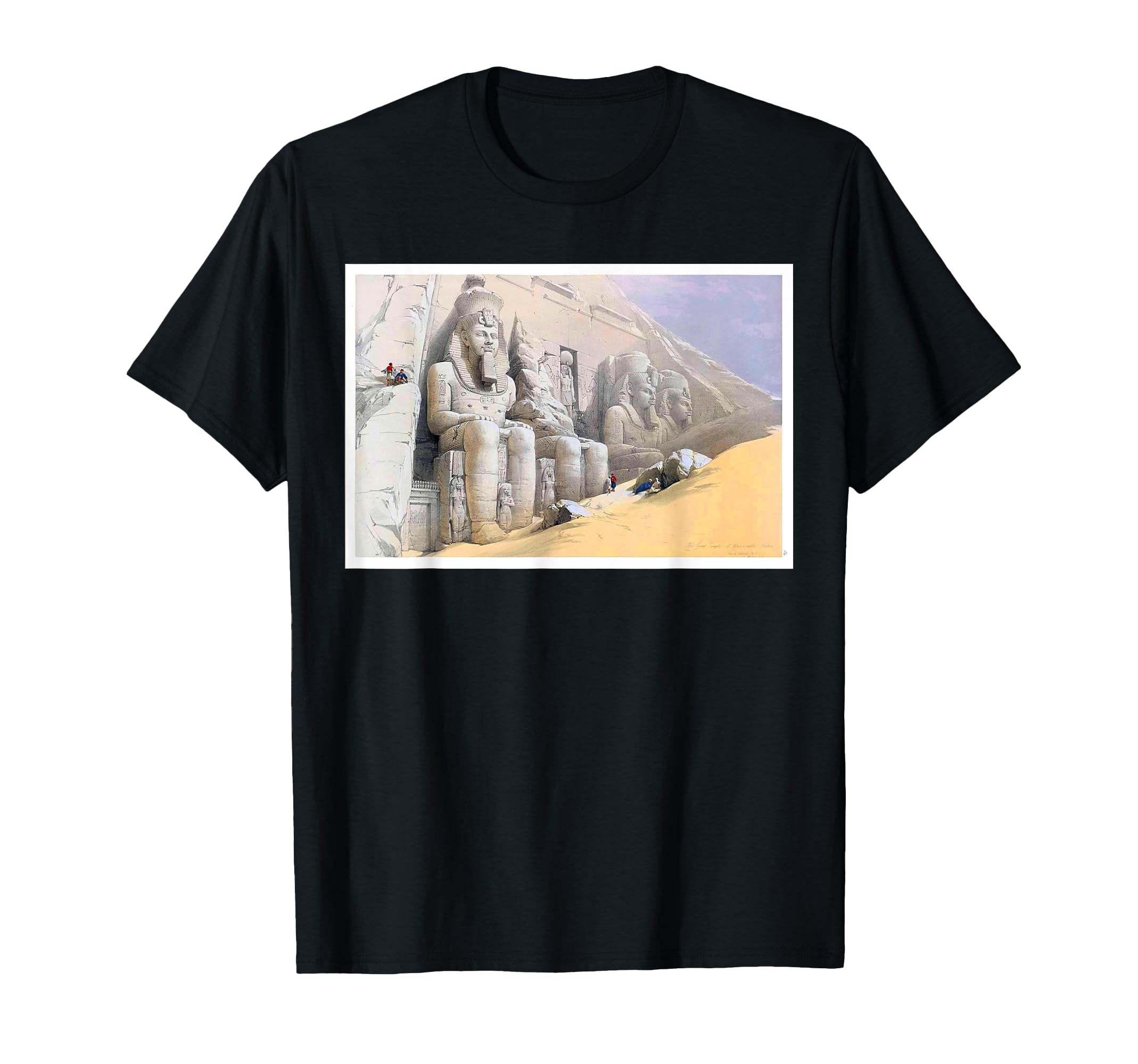 

Great Temple Abu Simbel Colossus Statue Ramses II Egypt T-Shirt чёрный
