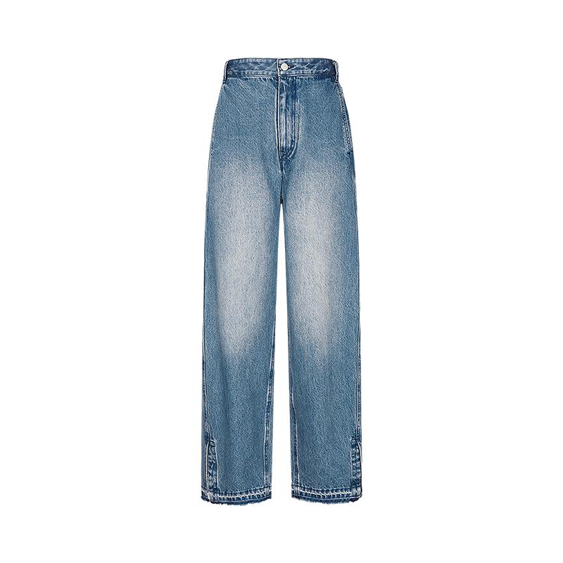 LESS Women s Elegant Commuter Denim Long Pants S
