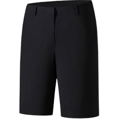 Champion All-Weather Series Simple Solid Color Straight Casual Shorts Women Shorts Black 162520513-2