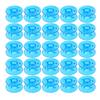25pcs With Organizer Empty Bobbins Plastic Replacement Bobbins Accessories Plastic Spool  DIY Sewing
