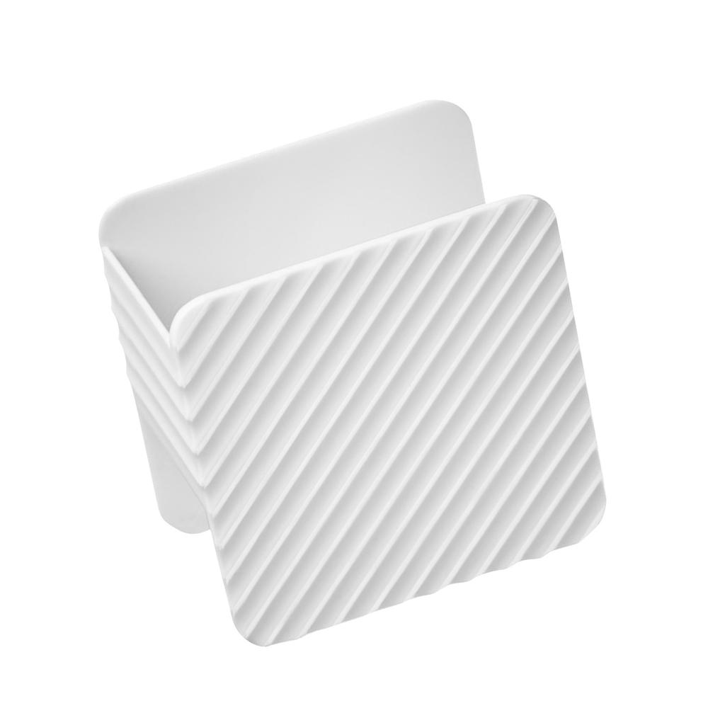 Dish Sponge Holder Multifunctional Storage Drain Rack for Kitchen Sink Plastic Dishwashing Scrubber