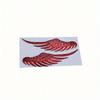 Coppia Adesivi Auto Ali 3D Distintivo Personalizzato Emblema Decalcomania Moto Offroad Dual Sport Bici Atv Scooter Chopper Personalizzato