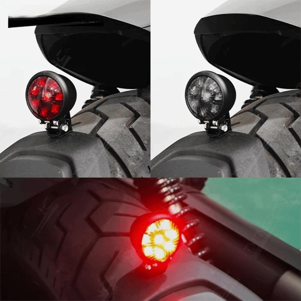 Round LED Brake Taillight DC 12V Rear Stop Lamp Universal Motorcycle Tail Light  Motorcycles Use