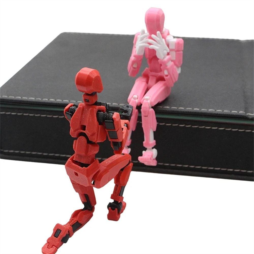 Figures Toys 3D Printed Mannequin Model Doll Shapeshift Robot Movable Robot  Parent-children
