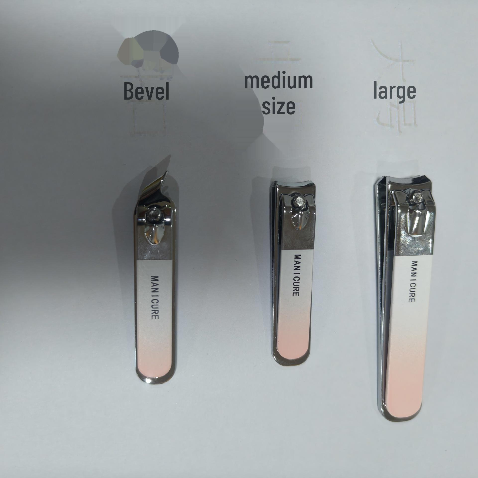 

Набор кусачек для ногтей с кожаным чехлом - Маникюрные инструменты