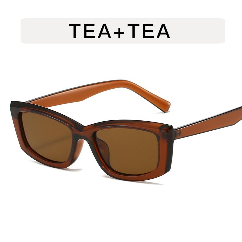 New Cat Eye Sunglasses Women Fashion Small Frame Decorative Eyewear Retro Outdoor Men Sun Glasses Luxury Design Uv400