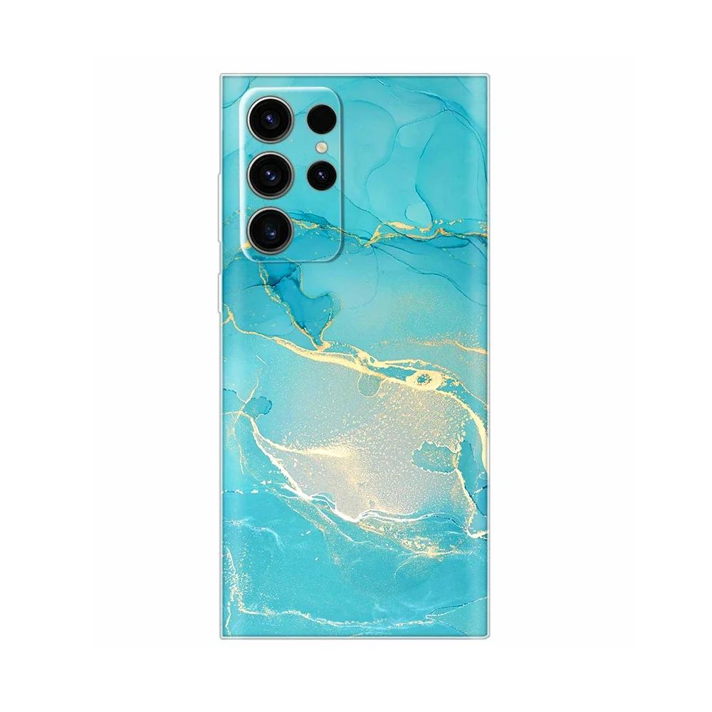 For Samsung S24 Ultra Case Soft Silicone Painted Phone Cover For Samsung Galaxy S24 Ultra S24+ Plus S24 FE Cases Coque Funda Bag