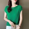 Summer Short Sleeve Knitted Tops Sweater Women Pullovers Sweaters for Women Knitted Shirt