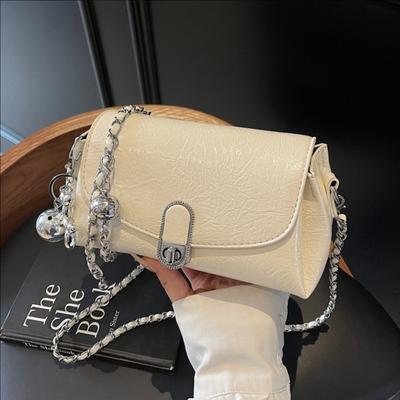Small Square Bag Women's New Fashionable Versatile Shoulder Messenger Bag