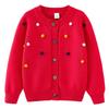 Children's Fashion Casual Cardigan Knitted Long Sleeve  Top