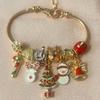 New European and American Cross-Border Pandora-Style Beaded Christmas Bracelet