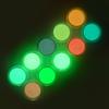 Neon Bright Nail Polish Powder Shining In Dark Dust Luminous Fluorescence Nail Art Glitter Powder