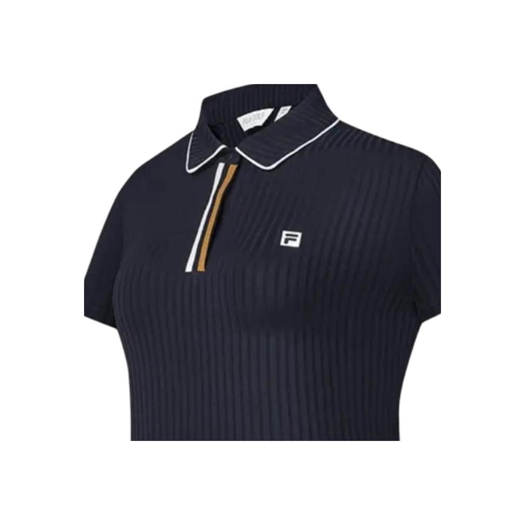 New FILA Polo Shirt Women's Legend Blue A11W435102F-NV