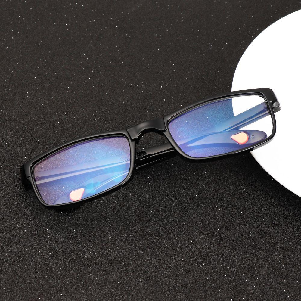 Vision Care Portable Ultralight Folding Reading Glasses Flat Mirror Eyewear Presbyopia Eyeglasses Anti-UV Blue Rays