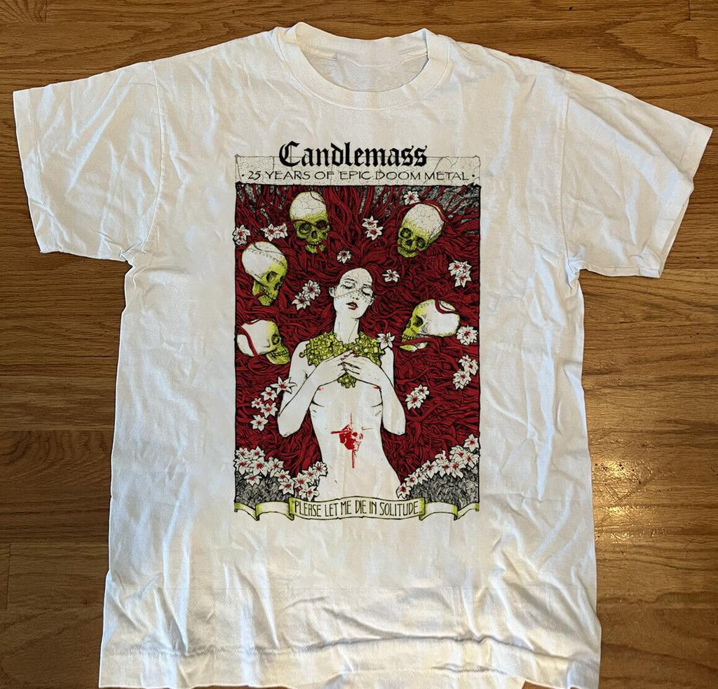 Candlemass Band 25 Years Of Epic Doom Metal Unisex T-Shirt S-5XL BO248