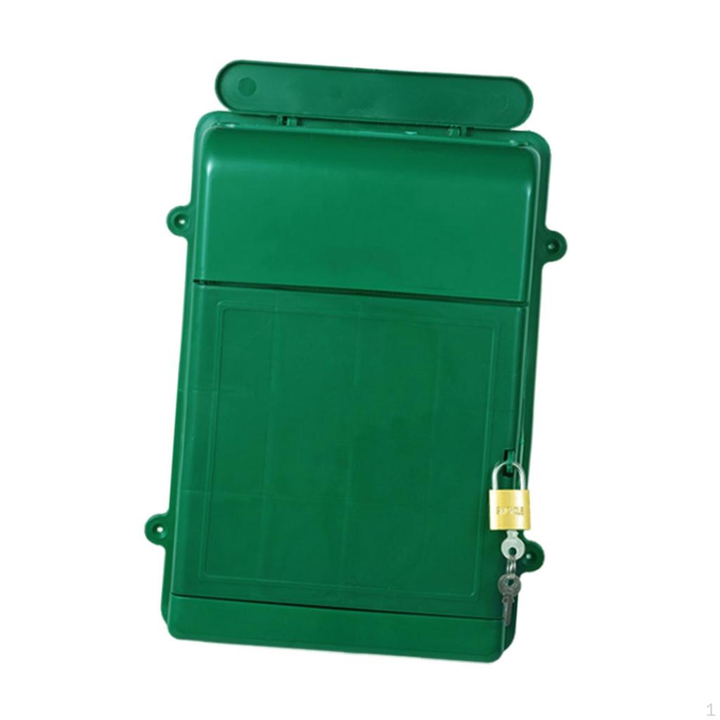 Lightweight And Portable Wall-mounted Mailbox for Outdoor Newspapers Envelopes