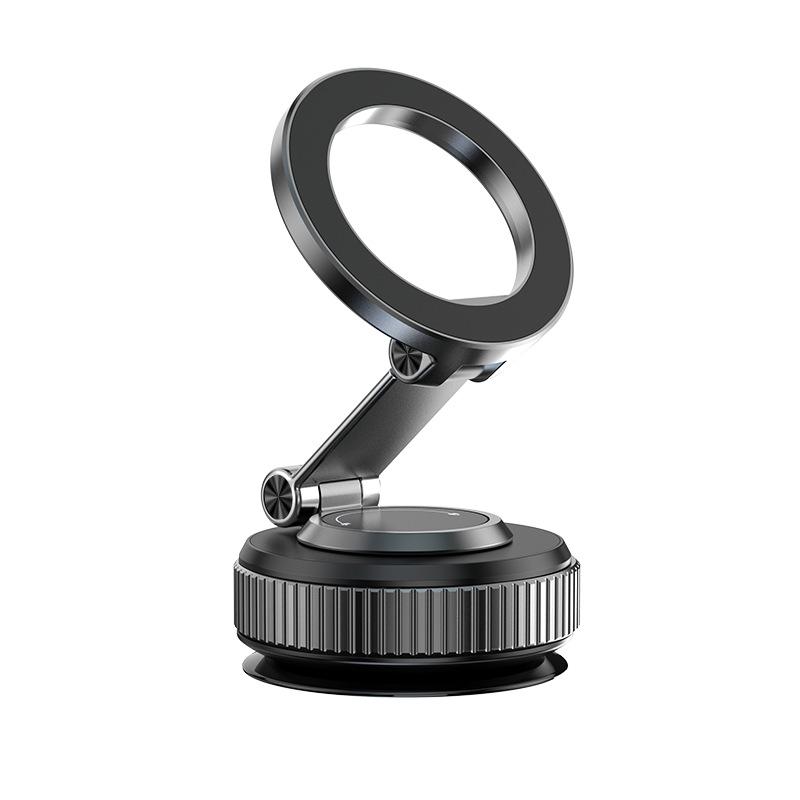 2026 Magnetic Suction Mobile Phone Car Mount - Metal Suction Cup Bracket for Car Interiors