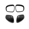 For Mitsubishi Outlander   2024 ABS Car Rearview Door Side Mirror Trim Rearview Mirror Rain Shield Cover Accessories