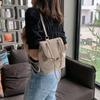 Trendy Women's Black Chain Backpack Stylish Casual Travel Bag For Everyday Use