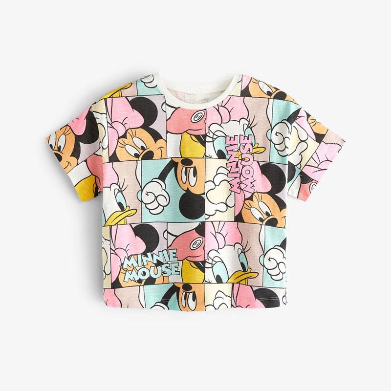 Printed T-shirt Summer Children's Short-sleeve Top Cartoon Fashion Clothing Trendy Wear