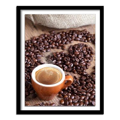 5d Diy Diamant Malerei Volle Runde Diamant Stickerei Kaffee Diamant Runde Diamant Malerei