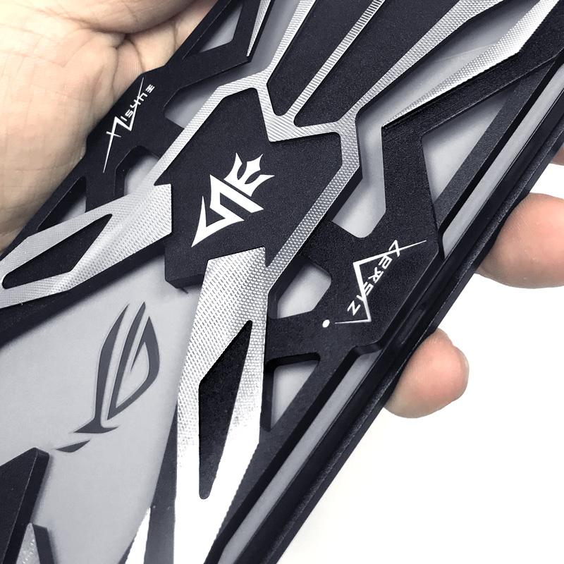 Pro Asus ROG Phone 8 Pro 5G pouzdro z hliníkové slitiny nárazuvzdorný kryt telefonu na ochranu telefonu