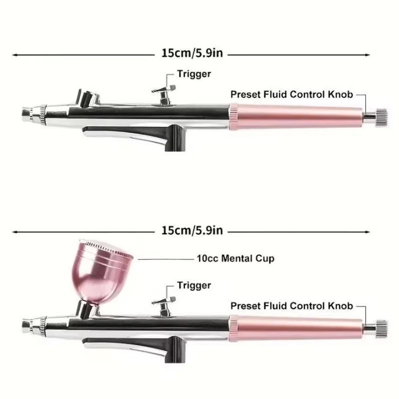 0.3mm Nozzle Airbrush Portable Single Action Airbrush Pen Model Cake Nail Car Paint Beauty Ink Jet