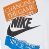 Nike NSW Swoosh Logo Crew Neck T-Shirt Men Tops White BV7512-100