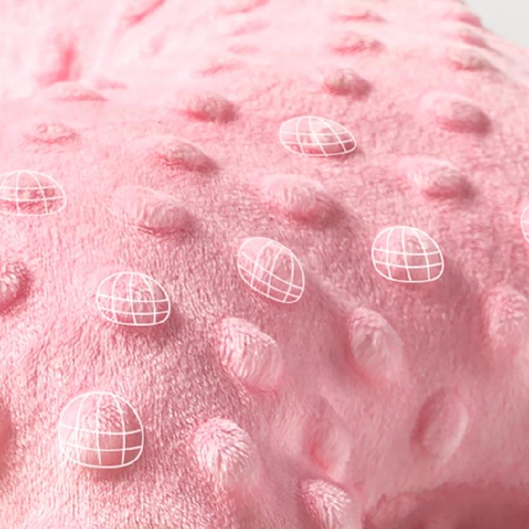 Soft Plush Stuffed Animal Teething Toy for Babies with Cracker Paper Teether and Texture Designs for Newborns Comfort