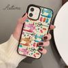 Sewing Machine Tailor Elements Phone Case for iPhone 11 12 13 14 Pro Max Mini XR XS SE 2020 7 8 Plus Samsung S21 S22 Shell