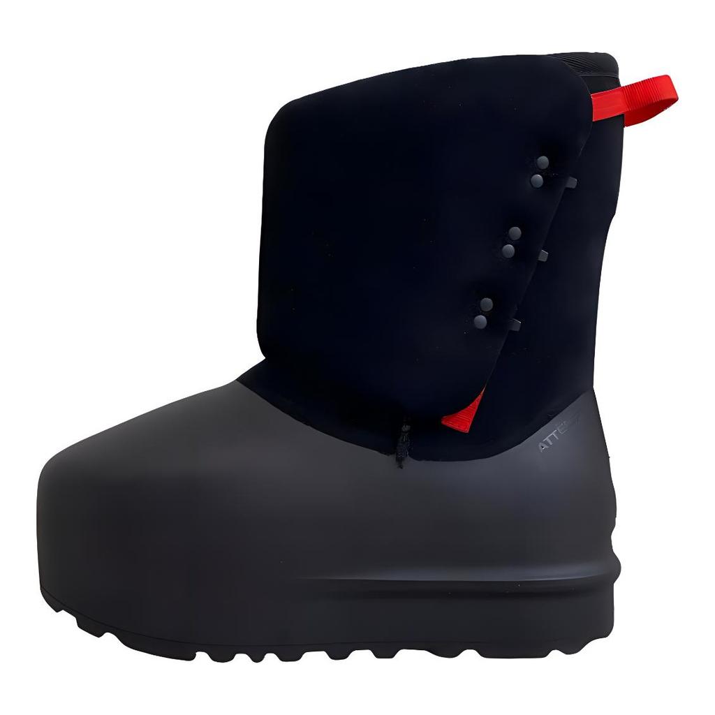 UGG Attempt X Crispy Puff 2.0 Comfortable Casual Short Snow Boots Unisex Snow Boots Black 1171690-BLK