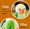 Small Plush Bird Keychain - Penguin & Parrot Figures Hanging Ornament