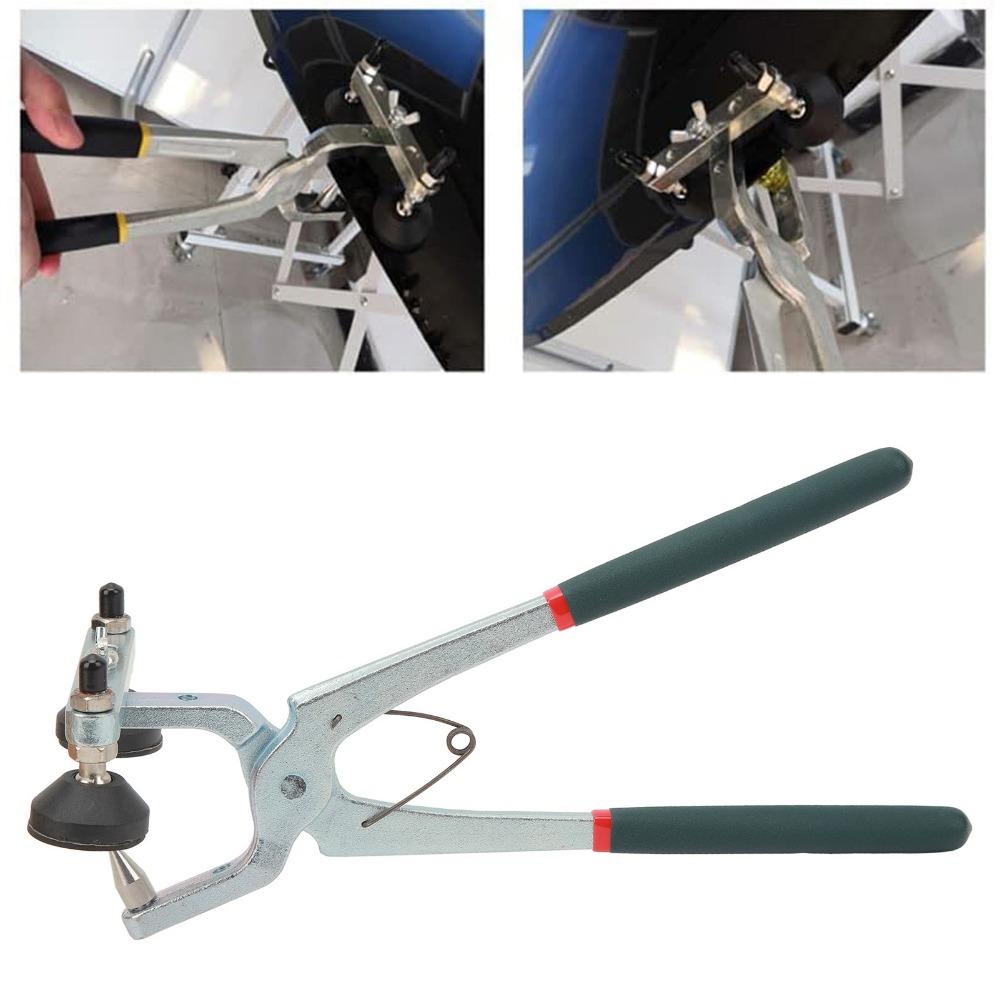 Universal Dent Repair Pliers Kit 6 Interchangeable Tips Auto Body Dent Pliers  Door Edge Dents