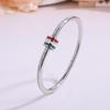 Starry Sky Women's Titanium Steel Bracelet - Non-Fading, Versatile, Full Diamond Stainless Steel, High-End Silver Fashion Accessory