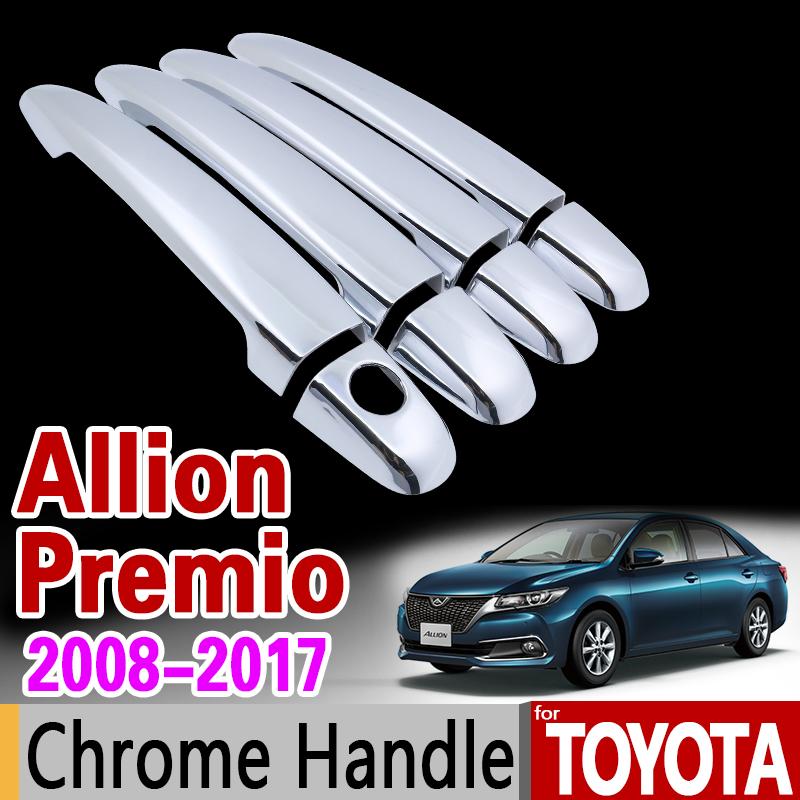 

Хромированная накладка на ручку для Toyota Allion Premio T260 T26 2008 2009 2010 2011 2013 2014 2015 2016 2017 2018