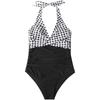 2024 European & American Chic Backless Slimming One-Piece Swimsuit for Women