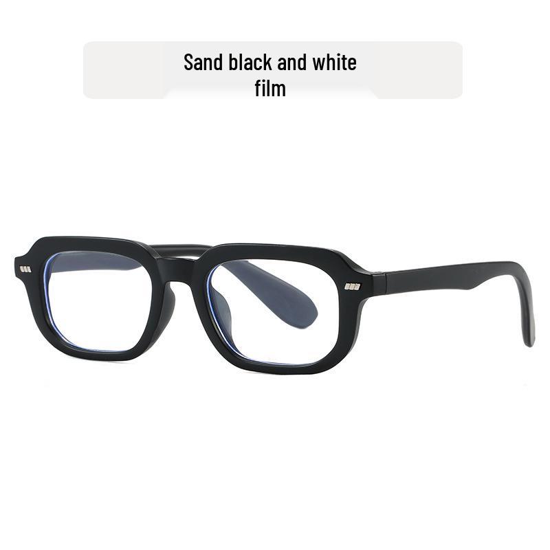 Small Square Frame Rice Nail Sunglasses - European American Style, Trendy Sun Protection Accessories