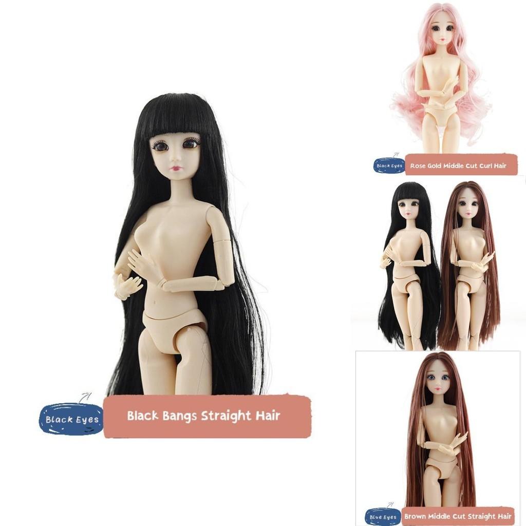 Modna Lalka Bjd 20 Stawów DIY Makijaż Księżniczka Dziewczynka Zabawka Prezent Dla Dziewczynek Oczy 3D