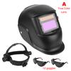 Auto Darkening Solar Power Welding Helmet Large View Welder Mask Welding Mask For Arc Weld Grind Cut True Color Lens