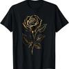Black Rose Graphic T-Shirt