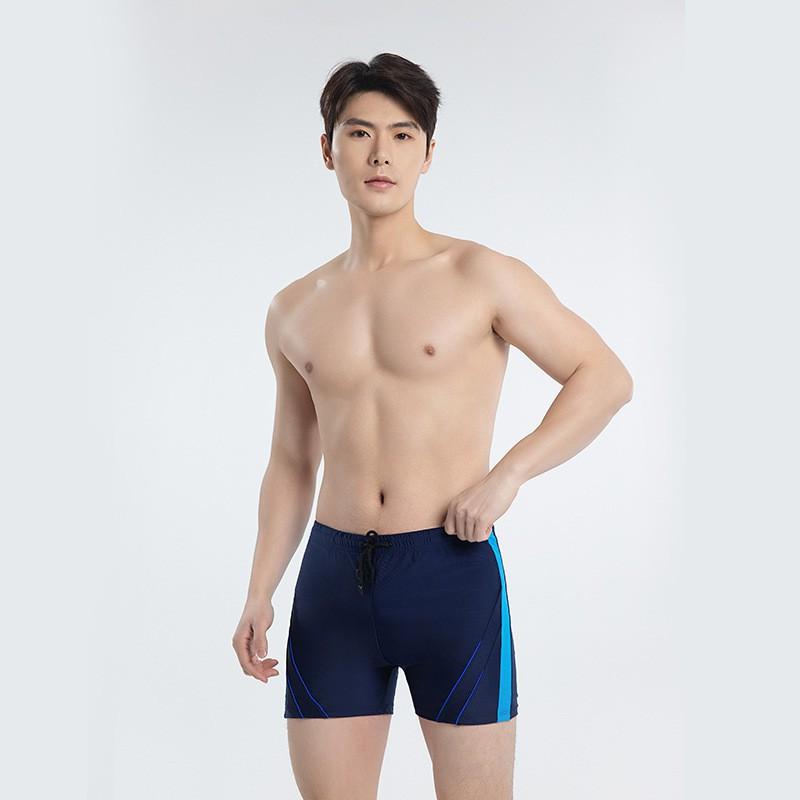 

Men s Swimming Trunks Anti-embarrassment Large Size Boxers Swimsuit Breathable Quick-drying Hot Spring Pants Fitness Equipment Set XXL