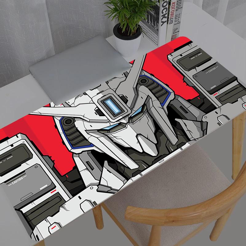 Mouse Pad Mobile Suit Gundam Large XXL PC Desk Mat Gamer Anime Office Carpet Keyboard Table Gaming Accessories Mousepad