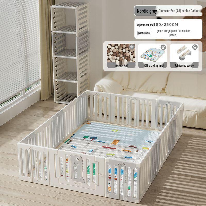 Indoor Baby Safety Playpen & Crawling Mat