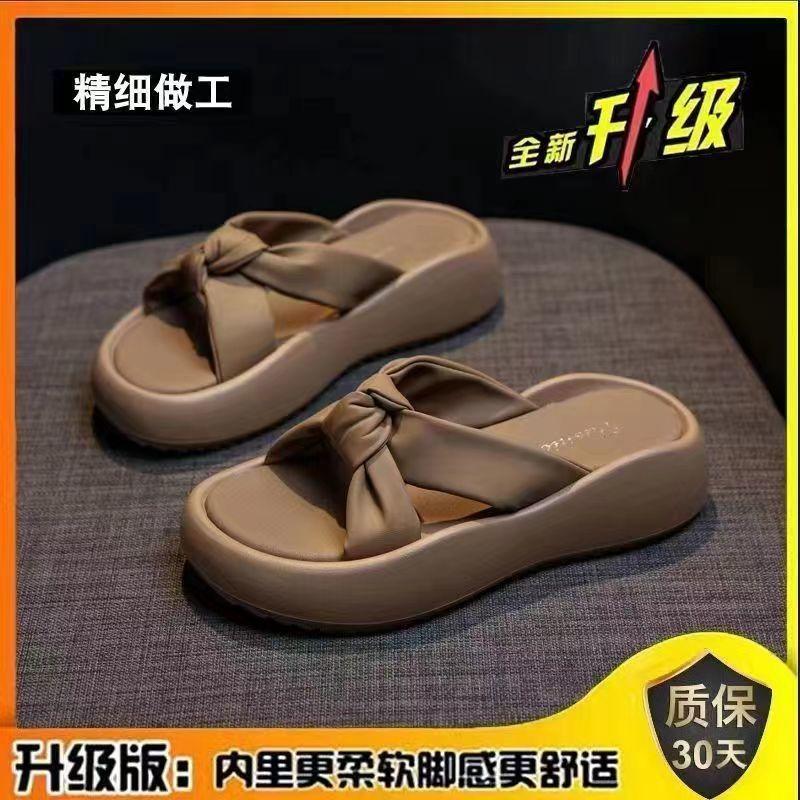 

Summer soft bottom non-slip summer slippers export summer new slippers 40 хаки