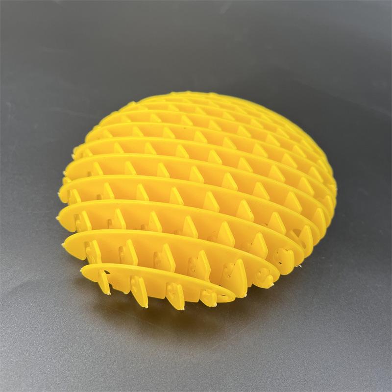 Fidget Worm 3D Printing DIY Stretch Deformation Elastic Net Puzzle Venting Decompression Worm Popit Elastic Net Decompression